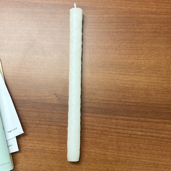 Creative Co-Op Hand-Forged Metal Taper, Antique Brass Finish Candle Holder - Picture 12 of 12